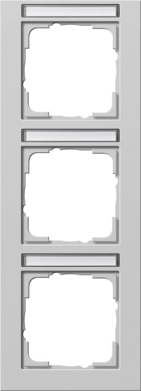 Gira E2 Abdeckrahmen mit Beschriftungsfeld Gira E2 Abdeckrahmen mit Beschriftungsfeld