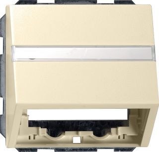Datenhaube Tragring + BSFSystem 55 Cremeweiß