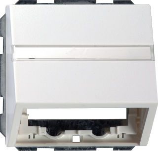 Datenhaube Tragring + BSFSystem 55 Reinweiß