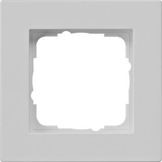 Abdeckrahmen 1f flachGira E2 Grau m
