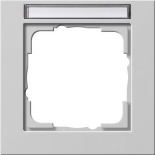 Abdeckrahmen 1f BSFGira E2 Grau m