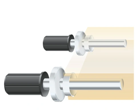 Hochwertige Naturkautschuk-Elastomere ermöglichen weiches, elastisches Gehen statt harter Tritte.