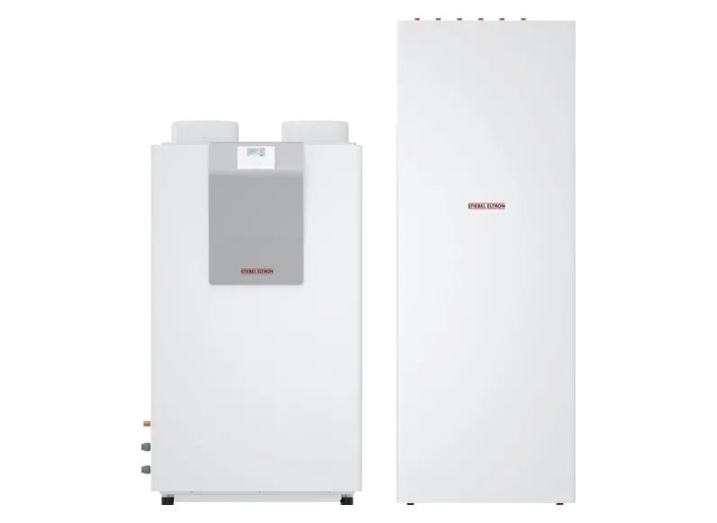 STIEBEL ELTRON Wasser-Heizungs-Wärmepumpenset WPL, Luft/Wasser, Innenaufstellung