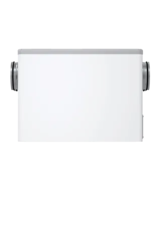STIEBEL ELTRON Schalldämmaufsatz, LWF SDA 180/280, Luftanschlüsse seitlich