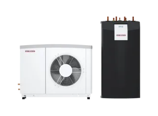 STIEBEL ELTRON Luft-Wasser-Wärmepumpe, WPL 07 ACS classic kompakt Set