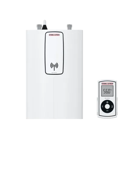 STIEBEL ELTRON Kompakt-Durchlauferhitzer, DCE 11/13 RC, 11/13,5kW / 400V weiß