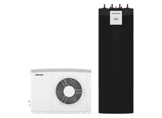 STIEBEL ELTRON Luft-Wasser-Wärmepumpe, WPL 13 ACS classic compact plus Set 1.1