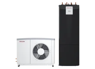 STIEBEL ELTRON Luft-Wasser-Wärmepumpe, WPL 07 ACS classic compact plus Set1.1