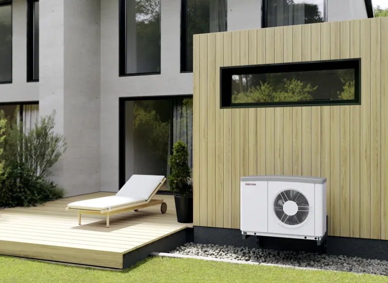 STIEBEL ELTRON Wasser-Heizungs-Wärmepumpenset WPL, Luft/Wasser, Außenaufstellung