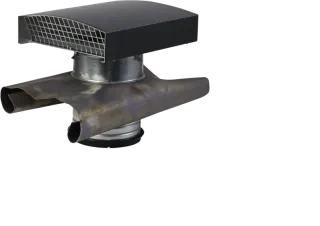 STIEBEL ELTRON Dachdurchführung, für Schrägdach, Aluminiumhaube, DN 160