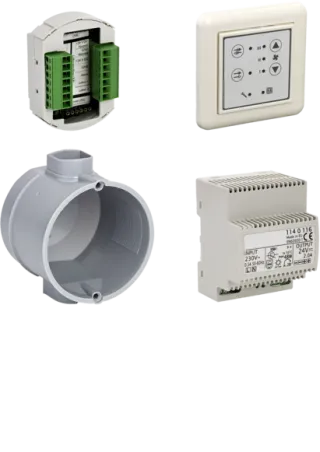 STIEBEL ELTRON Steuerungs-Set, ZLWE 40-8 für bis zu 8 Lüftungsgeräte