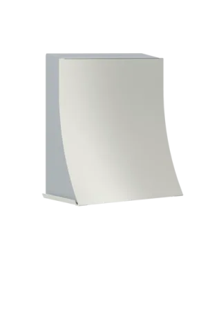 STIEBEL ELTRON Außenblende W 100 BA VA W, Weiß