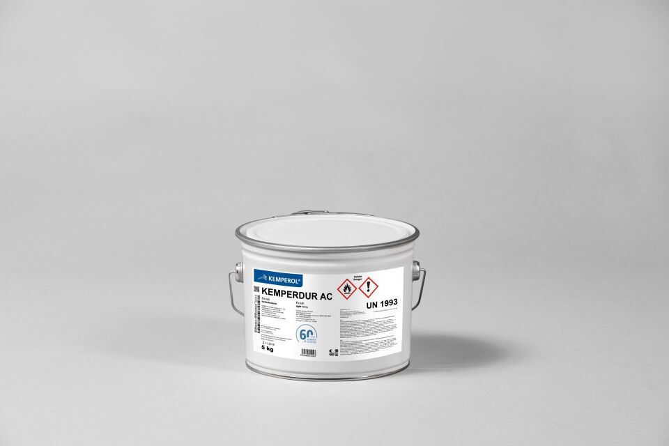 KEMPERDUR AC-Finish hellelfenb./Komp.A/Inhalt:5kg