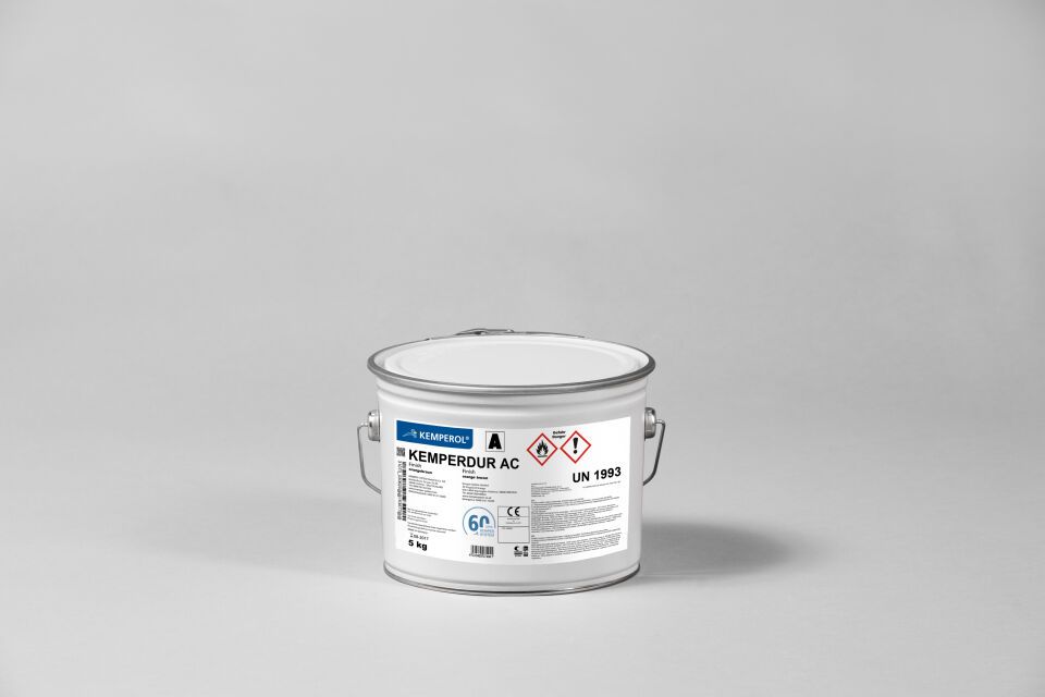 KEMPERDUR AC-Finish orangebraun /Komp.A/Inhalt:5kg