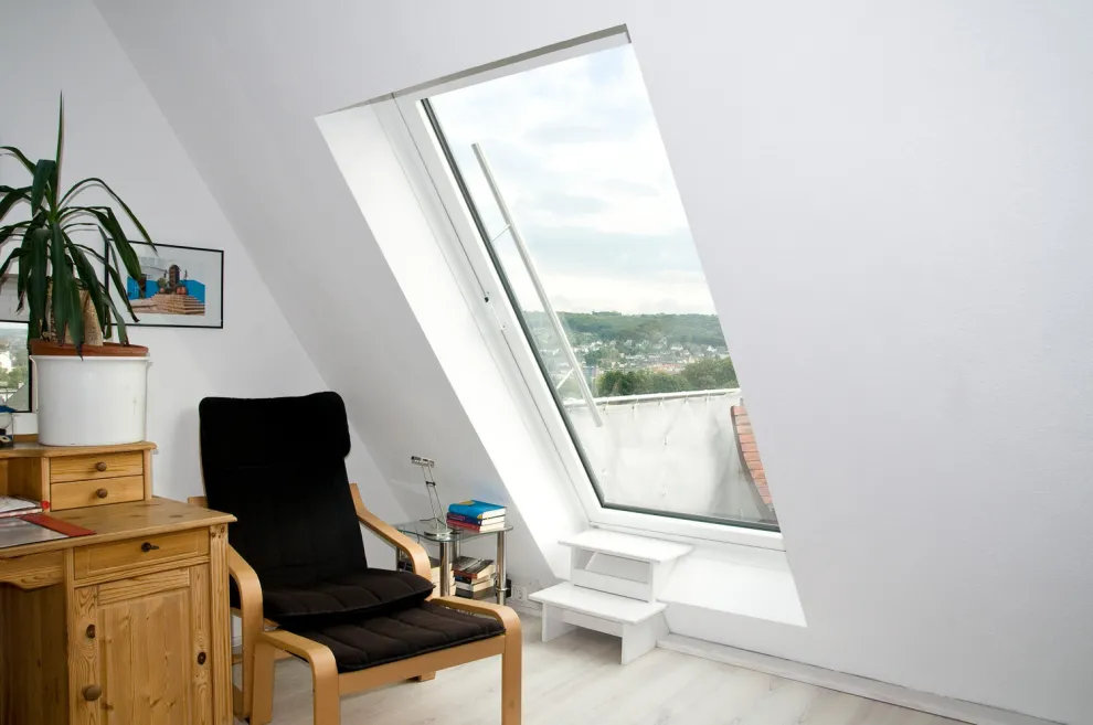 Ein Dachschiebefenster, das archtektonisch, ästhetisch sowie bauphysikalisch allen Anforderungen gerecht wird.