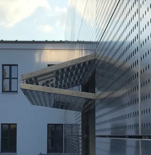 Hebefaltladen am Forschungsinstitut Iris