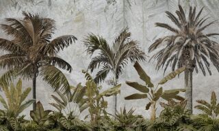 AP Digitaldruck Vinyltapete AFRICAN PALM