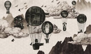 AP Digitaldruck Vinyltapete AEROSTAT
