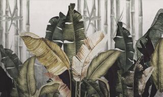 AP Digitaldruck Vinyltapete BANANA PLANT