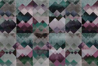 AP Fototapete Walls by Patel, zigzag, Lila (DD111206)