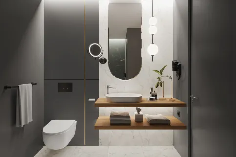 Anwendungsbeispiel RESOPAL SpaStyling® Boards