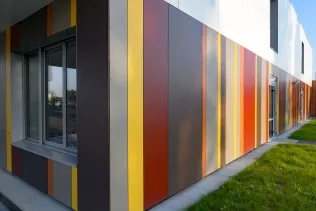 Kompakt HPL - Fassadenplatte