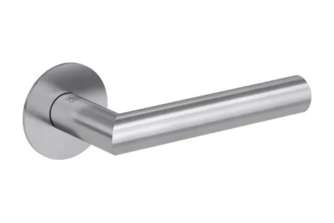 L-Form-Drücker Edelstahl und passende Schloss Variante (UV, BB, PZ oder WC)