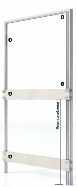 KONTURA Drehtürsystem für Trockenbau
