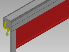 MQ: Motor-Rollo mit Kasten quadratisch