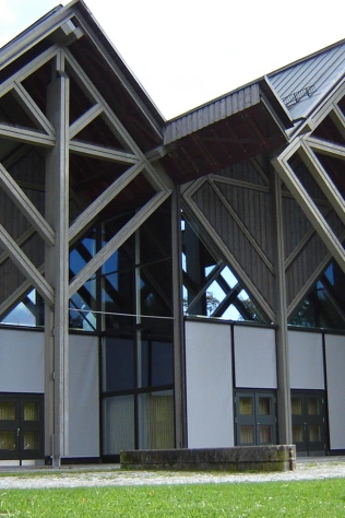 Brichta-Senkrechtmarkisen, Stadthalle Memmingen