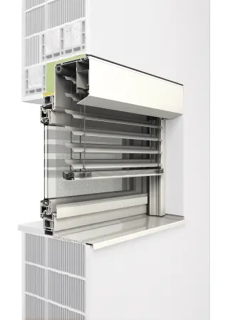 Integrierter Insektenschutz im Vorbaurauffstore PENTO.XR-RS
