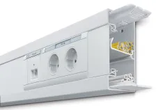 Brüstungskanalsystem Kunststoff halogenfrei