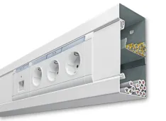 Brüstungskanalsysteme Stahlblech
