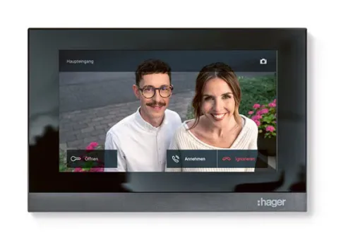 Video-Innenstation: intercom view