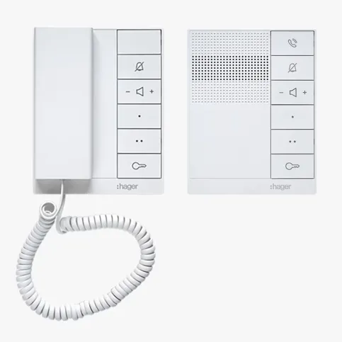 Audio-Innen­sta­tion: intercom speak