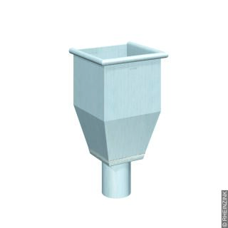 RHEINZINK Wasserfangkasten, quadratisch