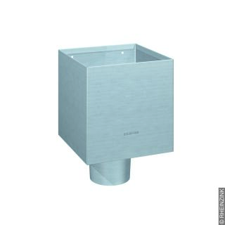 RHEINZINK Wasserkubus, Stutzen 100 mm