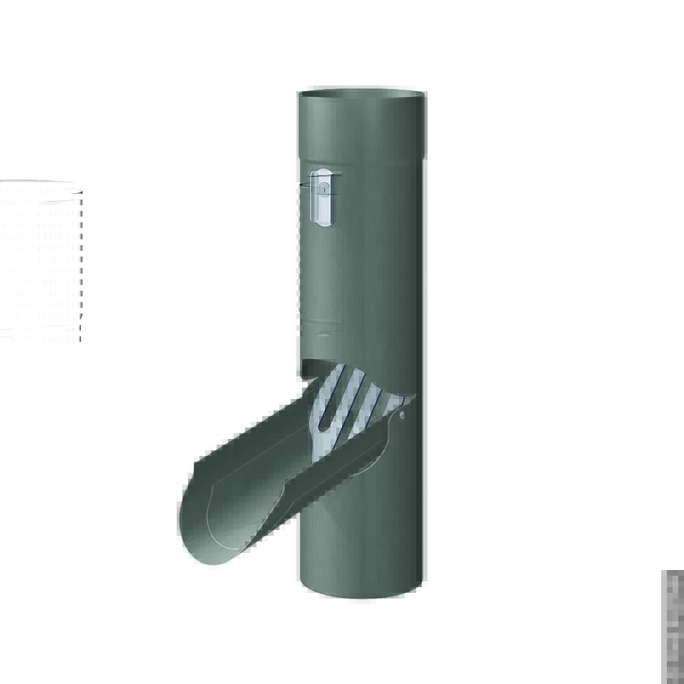 RHEINZINK Regenrohrklappe