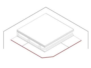 Gipsplatten-Bekleidung Holzrahmenbau mit Einschubboden aus Holz mit Lehmschlag, 1 x 9.5/ 12 mm DANO® Bau, Ausführung mit Holzwerkstoffplatte ≥ 600 kg/m³, d ≥ 13 mm
