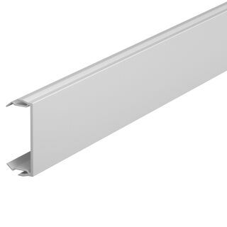 Oberteil Rapid 45-2 45x2000, PVC, lichtgrau, 7035