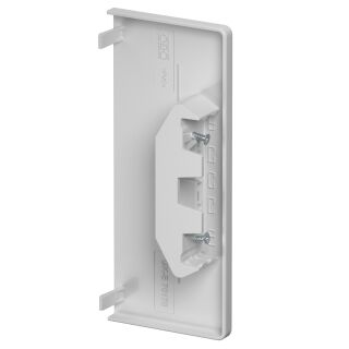 Endstück 70x170mm, PVC, lichtgrau, 7035