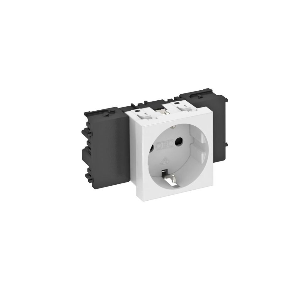 Modul 45 Connect Steckdose 0°, 1-fach