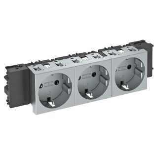 Modul 45 Connect Steckdose 0°, 3-fach