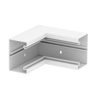 Inneneck 70x110mm, PVC, reinweiß, 9010