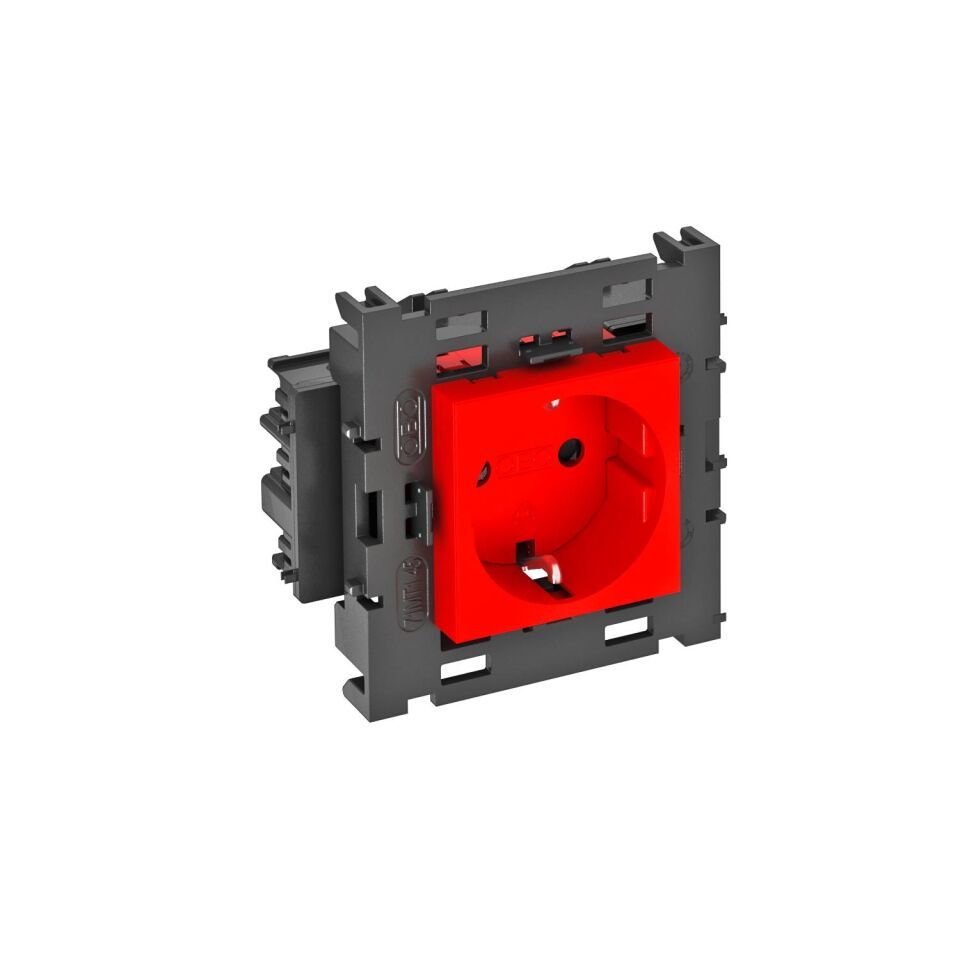 Modul 45 Connect Steckdose 0°, 1-fach