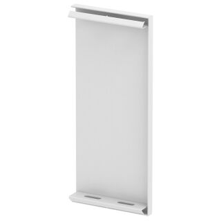 Endstück 90x210x10, St, reinweiß, 9010