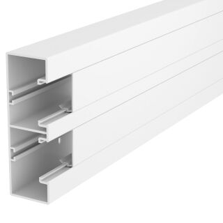 Geräteeinbaukanal Rapid 45-2 2-zügig 53x165x2000, PVC, reinweiß, 9010