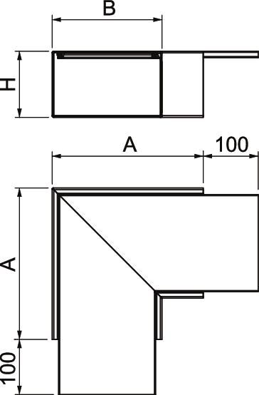 Brandschutzkanal PYROLINE® Rapid PLM, Formteil