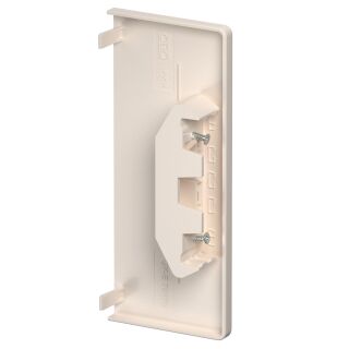 Endstück 70x170mm, PVC, cremeweiß, 9001