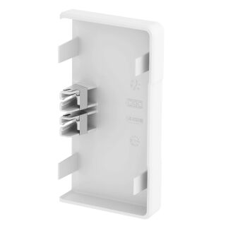 Endstück für Rapid 45-2 100 106x56x22, PC/ABS, reinweiß, 9010